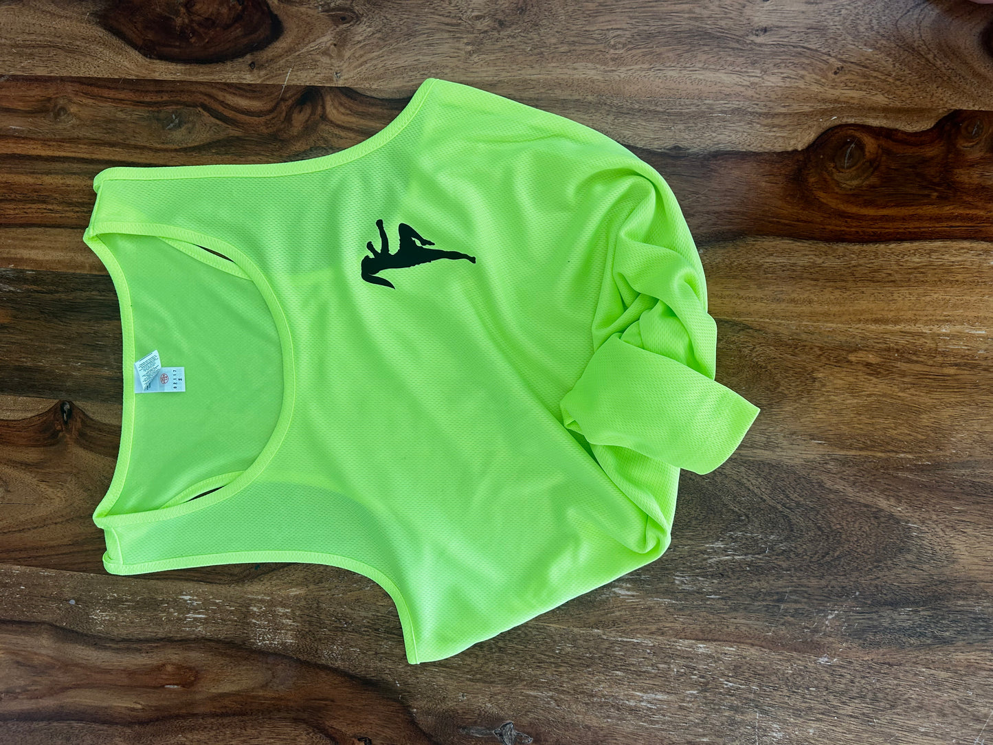 Ms Muay Thai training vest - Neon Yellow
