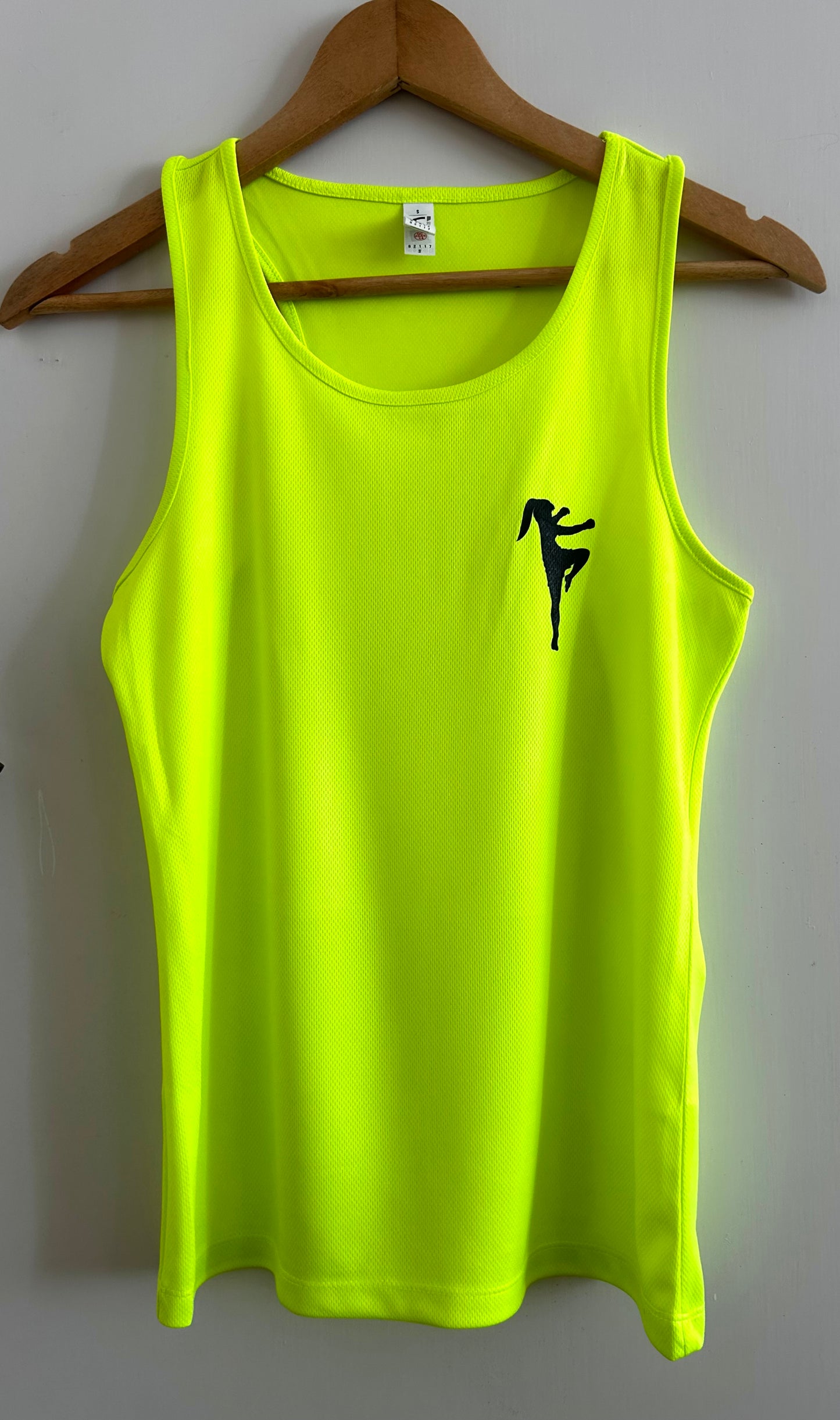 Ms Muay Thai training vest - Neon Yellow
