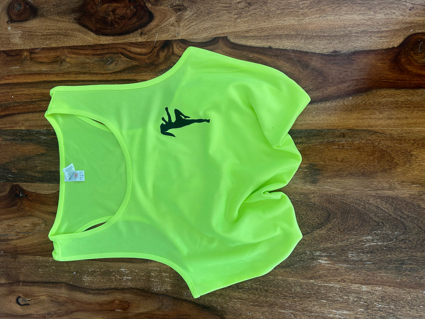 Ms Muay Thai training vest - Neon Yellow