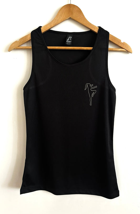 Ms Muay Thai training vest- Black