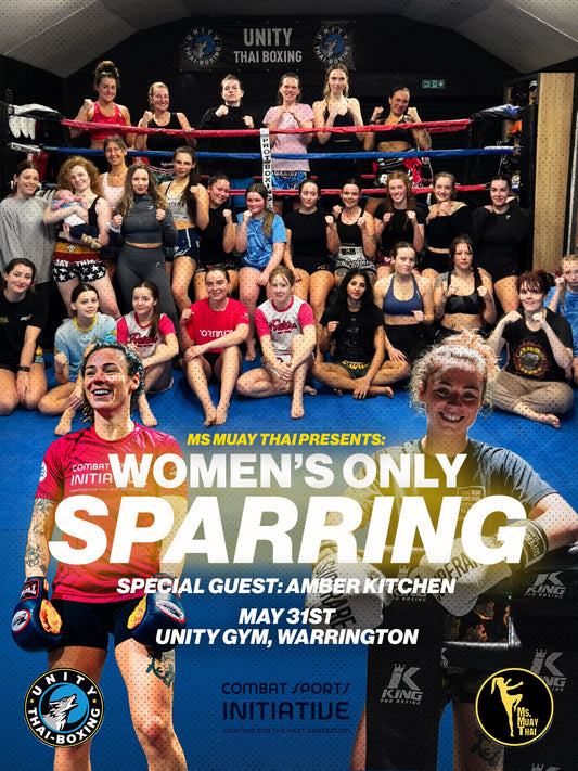 Women’s only sparring 31st May with Amber Kitchen