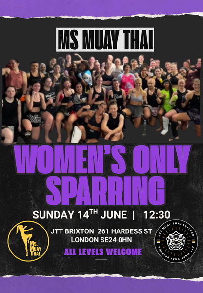 Women’s only sparring JTT 14th June