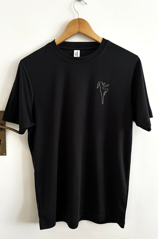 Ms Muay Thai Unisex training T-shirt - Black