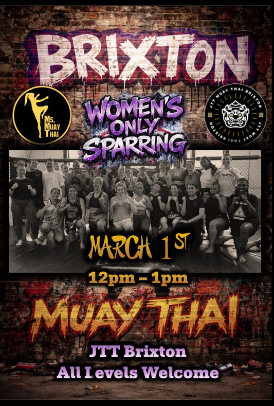 Women's only Sunday Sparring Brixton JTT 1st March 2026